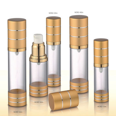 سعر جيد زجاجة المصل الخالي من الهواء قابلة للتخصيص 15ML 20ML 30ML 40ML 50ML زجاجات الموزع الخالي من الهواء الانترنت