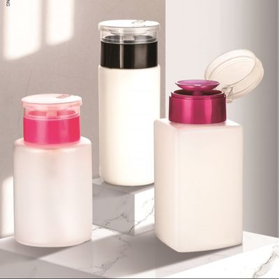 سعر جيد 100-200ML مطهر الأظافر مضخة الموزع الزجاجة لون مخصص للعناية الشخصية الانترنت